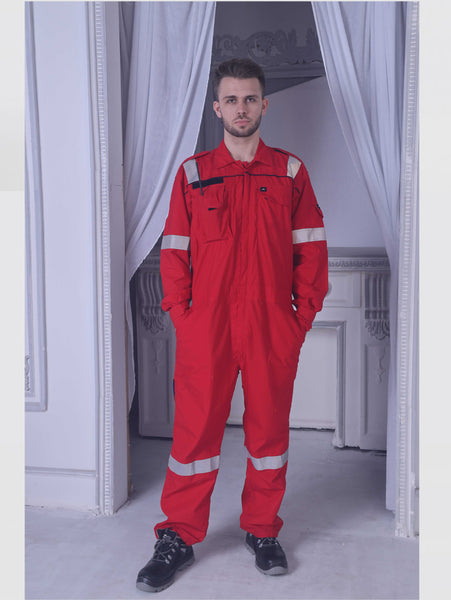 BM POLARMAX - High-Viz Waterproof Winter Coveralls