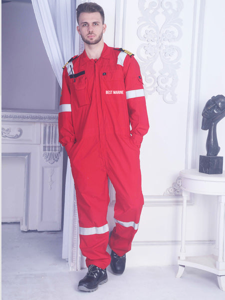 BM Elite FlamePro Proban FR Coveralls Best Marine