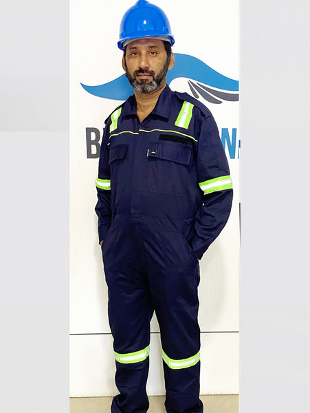 BM POLARMAX - High-Viz Waterproof Winter Coveralls