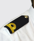 Hard Eppaulets - Officers (Pair) - Round Pattern